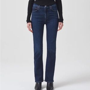 NWT Agolde Nico boot jeans in song sz 28